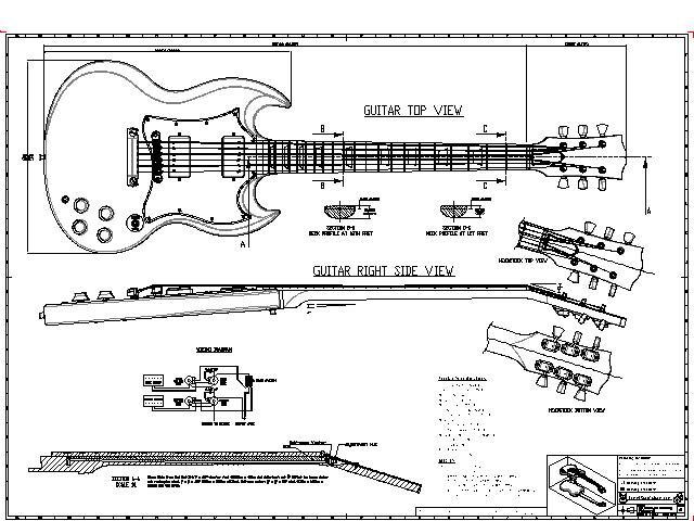 Gibson SG drawings 02_1