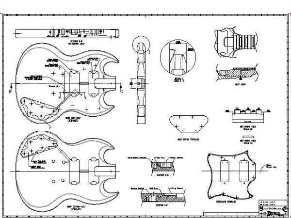 Gibson SG drawings 03_2