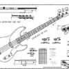 Fender Precision Bass Drawings 03_1