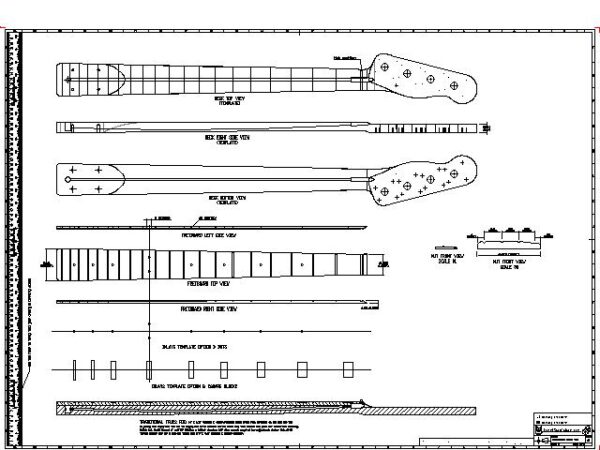 Fender Precision Bass Drawings 03_3