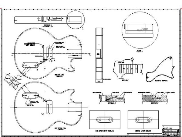 Gibson Les Paul Drawings 02_2