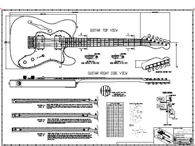 Fender Telecaster Drawings 08_1