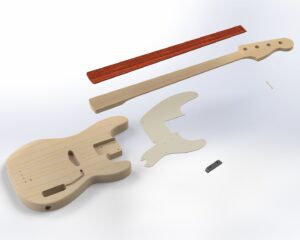 Precision Bass ’53 3D CAD Files