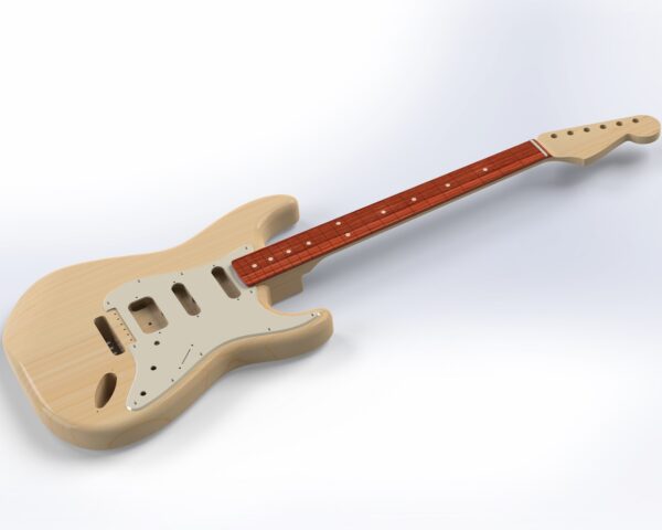 Stratocaster HSS 3D 1