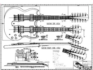 EDS-1275 (SG Double Neck) Electric Guitar 01