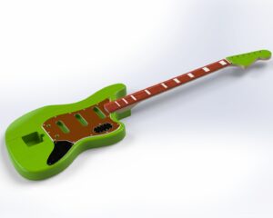 Classic Vibe Bass VI – 3D Model CAD Files